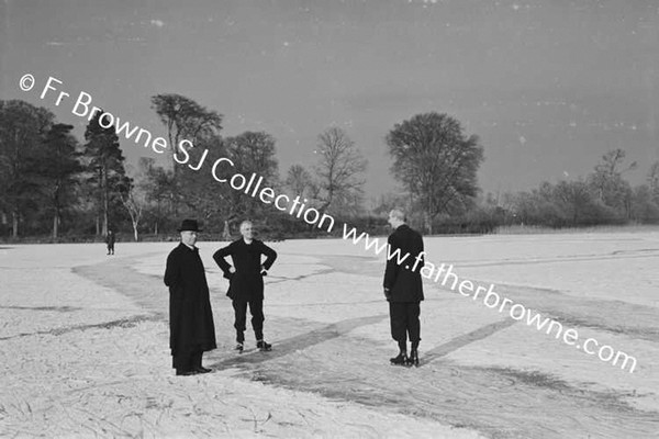 FR.P.J.MORRIS S.J. MCDONALD & NEARY ON ICE SKATING